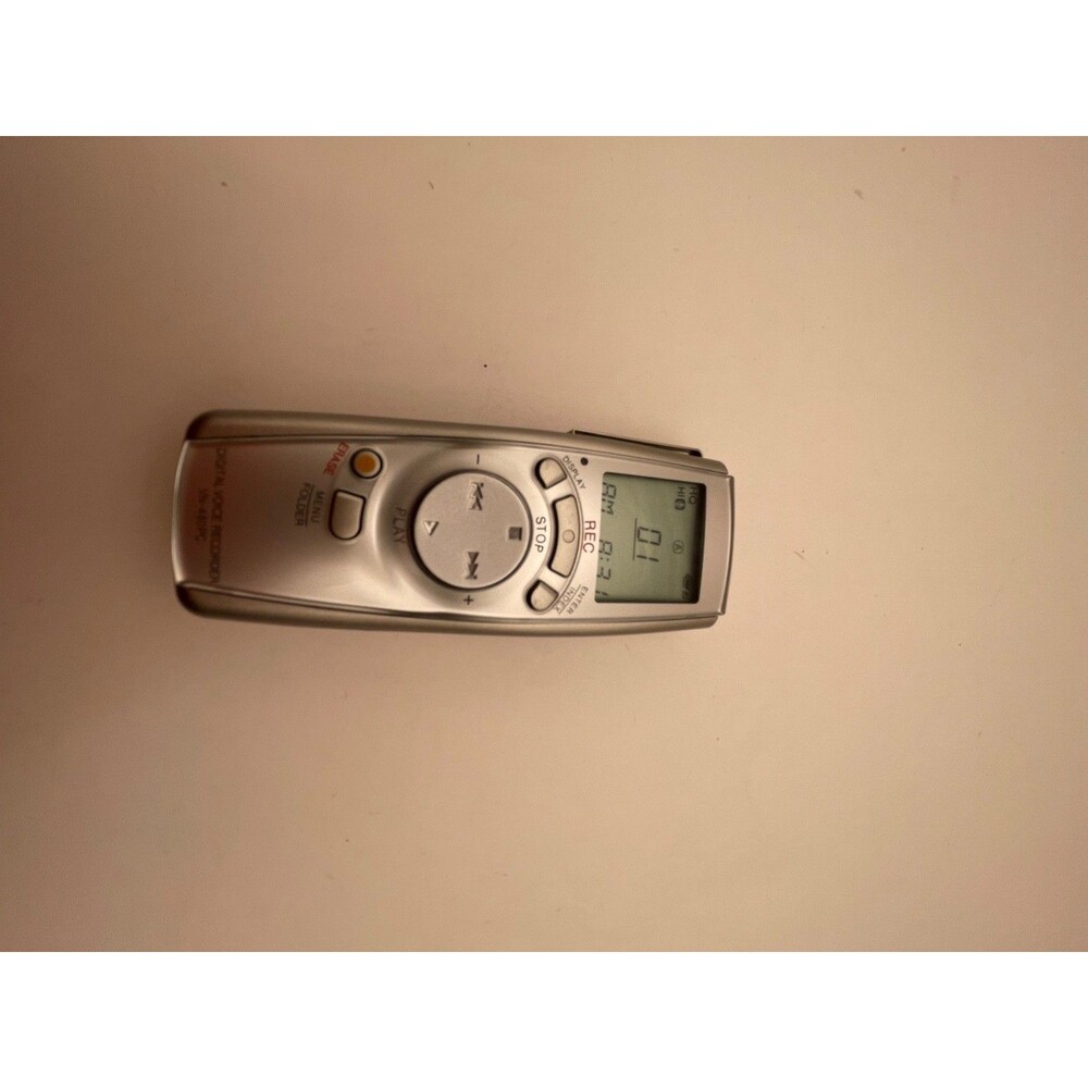 Olympus VN-480PC Digital Voice Recorder Tested Works w/ New Batteries
